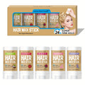 5pcs Hair Wax Stick Set - Fragrance-Free Styling Wax for All Hair Types, Natural Extracted Hair Wax Sticks