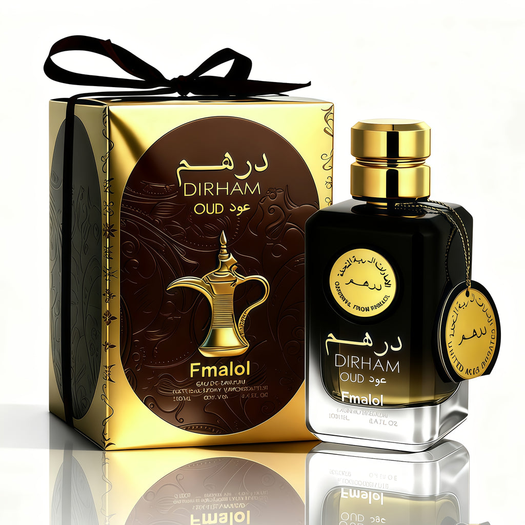 Luxury Arabic Men'S Perfume - Long-lasting Agarwood And Woody Notes, Elegantly Gradient-hued Bottle Adorned With Arabic Calligraphy And Islamic Art Designs, 3.4 Fl Oz. Suitable For Daily Wear And Special Occasions. The Perfect Gift For Him.