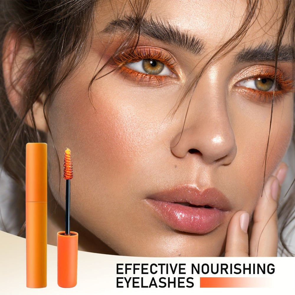Colorful Mascara Set 6pcs - Curling Volumizing Waterproof Smudgeproof Long-Lasting Mascara for Eyelashes, Purple Green Red Yellow Orange Blue Mascara, Makeup Gift Set for Girls