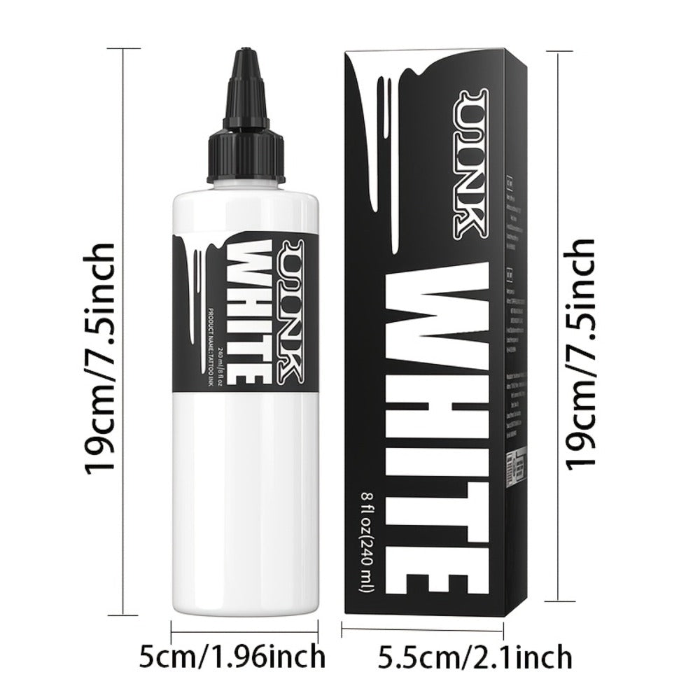 UINK 8.12oz Large Capacity Tattoo Ink Suitable For Tattoo Beginners And Tattoo Lovers To Practice Line Coloring Graffiti Using Body Painting Art Tattoo Easy To Color Clear Color