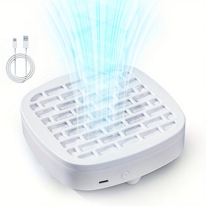 Nail Dust Collector Mini USB Electric Nail Vacuum Cleaner with 10 Filter Pads Strong Suction Portable Nail Dust Suction Machine for Acrylic Gel Manicure Pedicure Home Salon Travel
