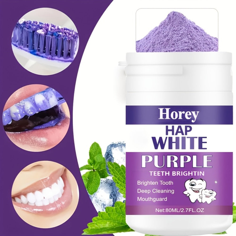 Teeth Powder, BPA-free And Alcohol-free Teeth Polishing Powder, Deep Cleans, Removes Odors And Whitens Teeth By Brushing Teeth Program Gentle And Non-irritating