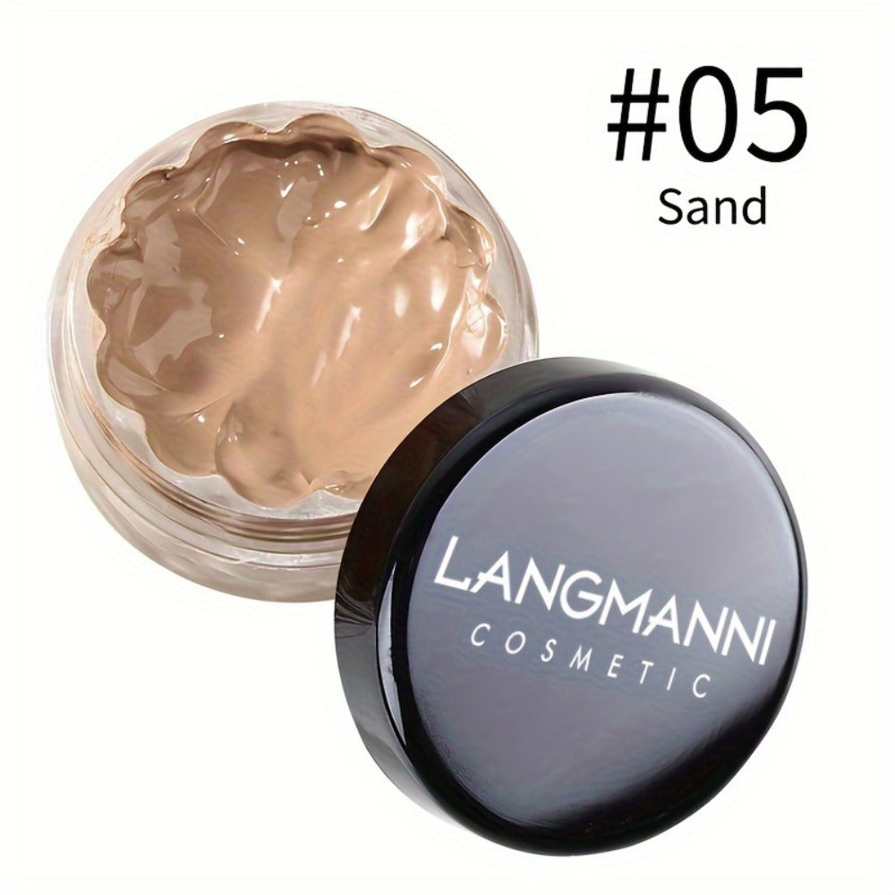 Cream Concealer Foundation Set 3pcs — Waterproof Long-Wear Contour Makeup, Corrects Dark Circles, Eye Bags, Red Marks & Freckles, Full Coverage Color Corrector for All Skin Tones, Easy to Apply