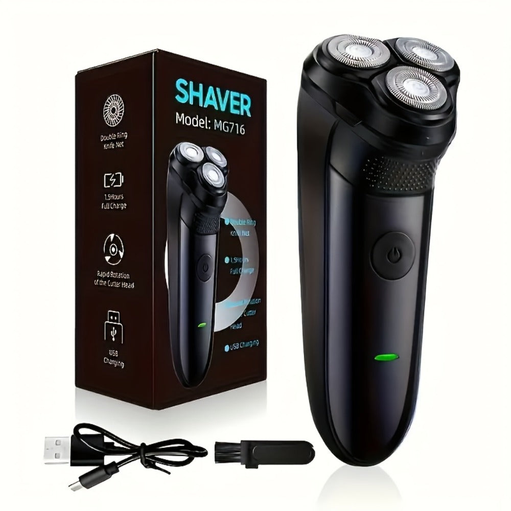 Men'S Electric Shaver - Multifunctional Rotary Shaver, USB Rechargeable Grooming Kit - for Men - Suitable for Daily Shaving And Travel - Best Valentine'S Day Gift for Husband And Boyfriend