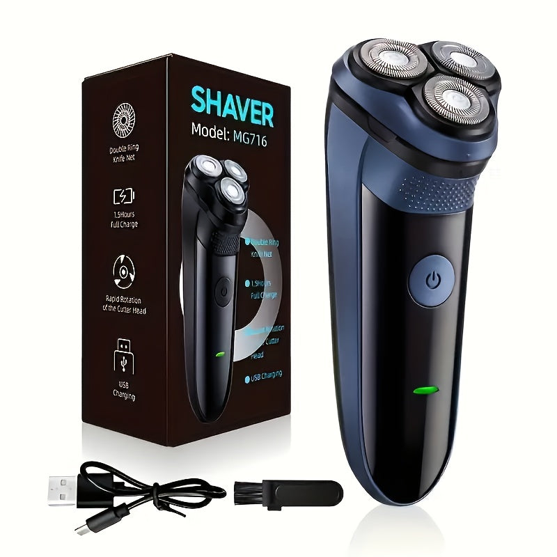 Men'S Electric Shaver - Multifunctional Rotary Shaver, USB Rechargeable Grooming Kit - for Men - Suitable for Daily Shaving And Travel - Best Valentine'S Day Gift for Husband And Boyfriend