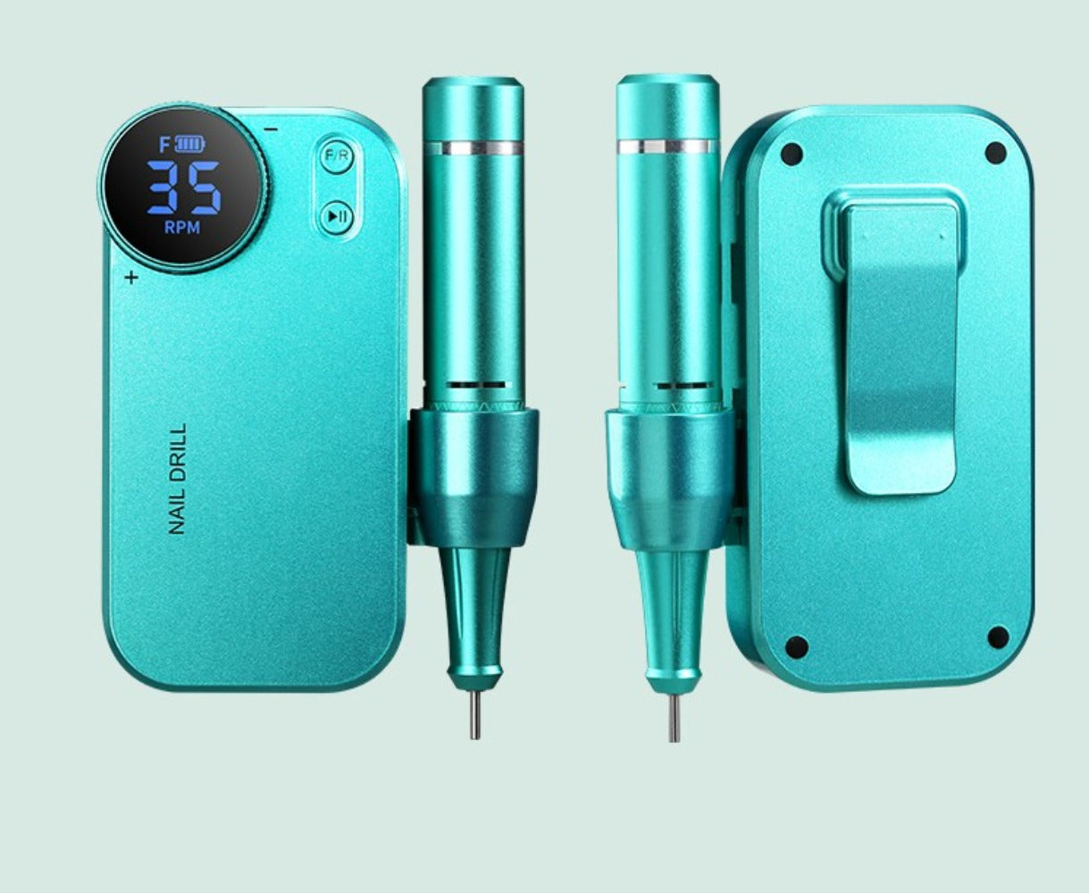High-power Electric Nail Polisher And Nail Remover For Home And Salon Use, Rechargeable Nail Polishing Machine For Manicure, Pedicure, And Dead Skin Removal, A Perfect Gift For New Year And Christmas.