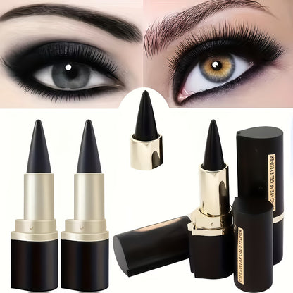 Eyeliner Set 3 Pack Waterproof Matte Black Pencil Smudge Proof Long Lasting Creamy Formula Eye Liner Kit for Beginners Women All Day Wear