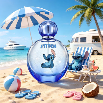 Couple Perfume Set Disney Stitch & Angel — Fresh Floral Natural Extract Fragrance 24-Hour Long Lasting | Stitch, Angie & Sample Styles | Gift for Couples & Disney Fans
