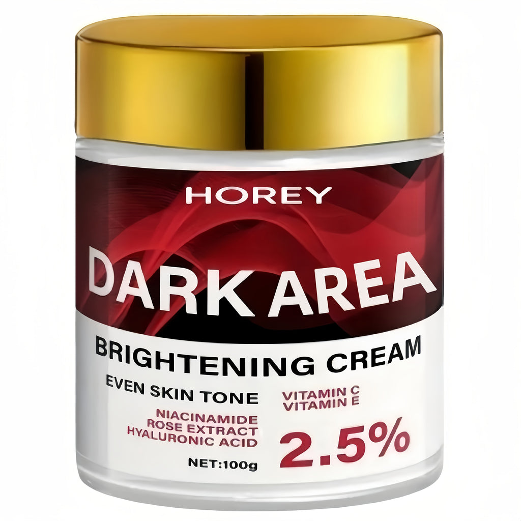 100g Advanced Brightening Cream With Vitamins C, E, Glutamate- Brightening And Moisturizing Cream For All Types Of Skin(dry, Oily, Combination, Sensitive)- 2.5% Concentration For Evening Out Skin Tone And Moisturizing, The Look Of Dark