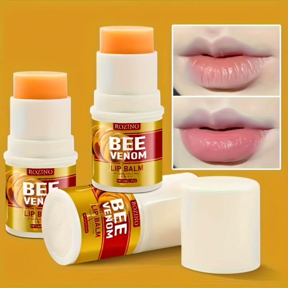 [Bee Venom Care Set] 5pcs Bee Venom Care Set | Moisturizing & Nourishing for Lips, Face, Neck, Hands & Feet, Lightweight Non-Greasy, Fast Absorption, Gentle Non-Irritating, Portable & Easy to Use, Comprehensive Care