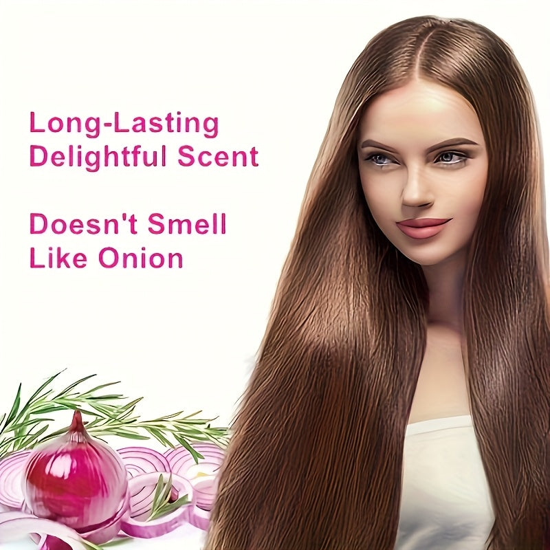 ECO Biotin & Rosemary Shampoo & Conditioner Set, Hydrate & Moisturize Hair, Oil Control, Natural Hair Moisturizer with Onion, Rosemary, Biotin & Jojoba, Gently Cleanses, Refreshing Hair, Make Hair Smooth & Soft, Strengthen Hair, Dry Hair, Scalp