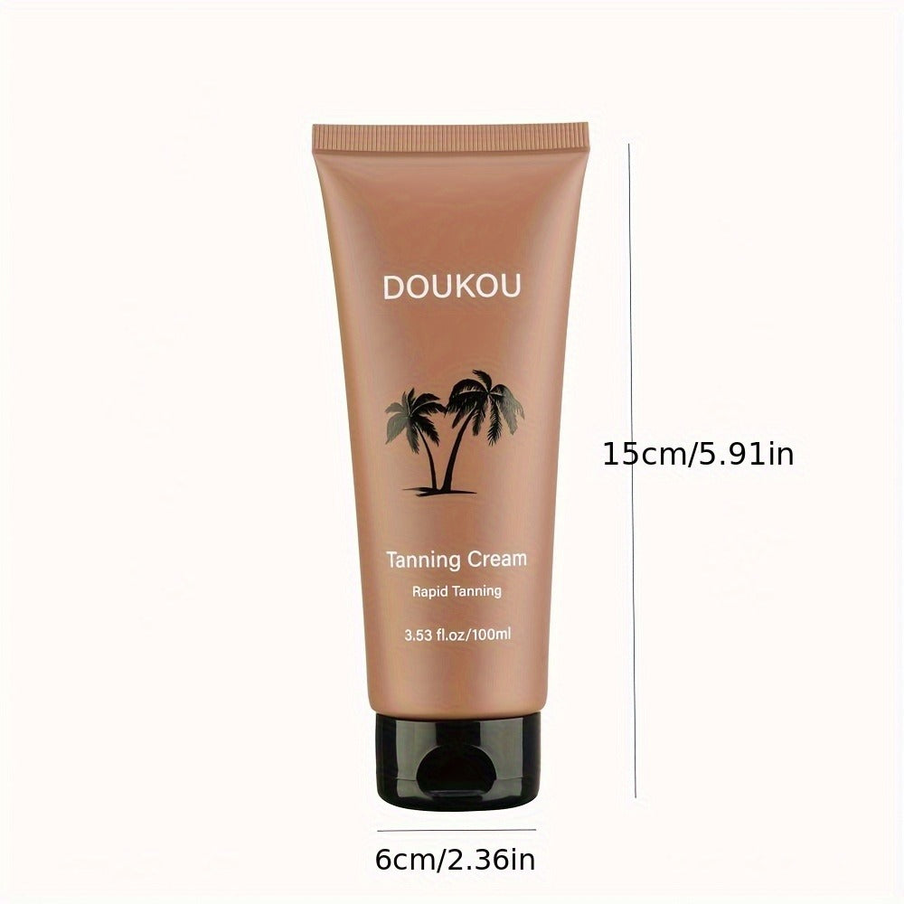 [3.53fl.oz Self Tanner] Non-Streaking Natural Looking 3.53fl.oz Self Tanner Body Lotion, Tanning Lotion | Tanner cream, Self Tanning Lotion for Body sunless Tanners, Tanning without the Sun, 100ml